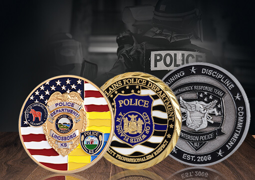 Police Challenge Coins